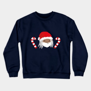 Santa "Jay" with Candy Sticks Crewneck Sweatshirt